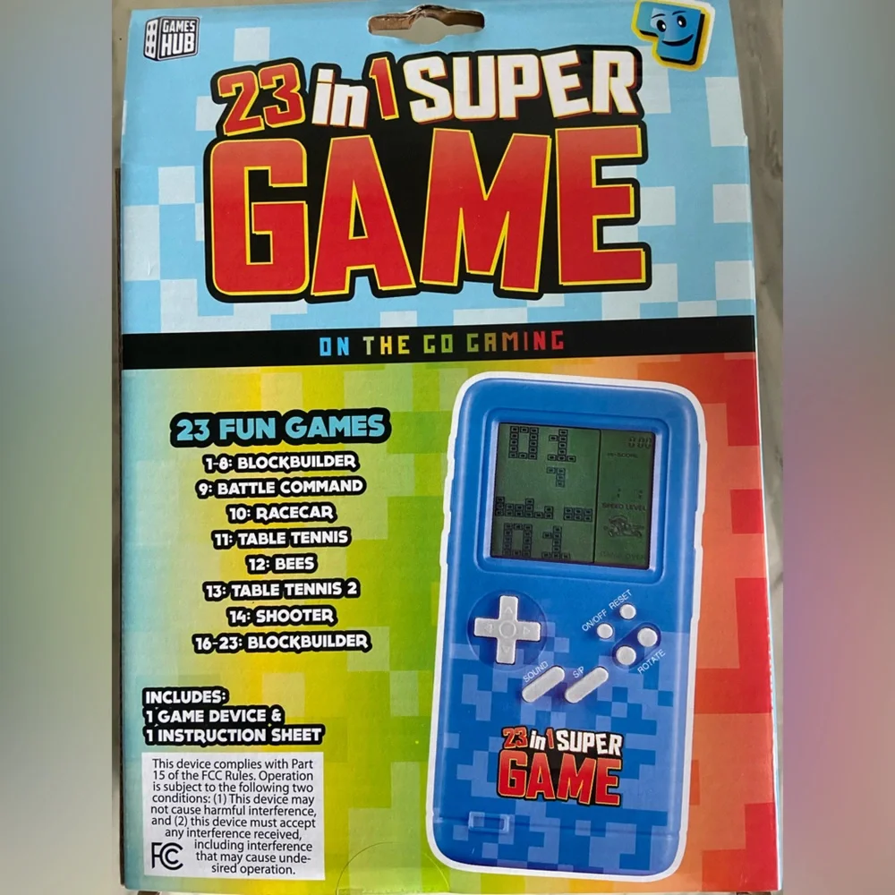 23-In-1 Super Game Handheld Console